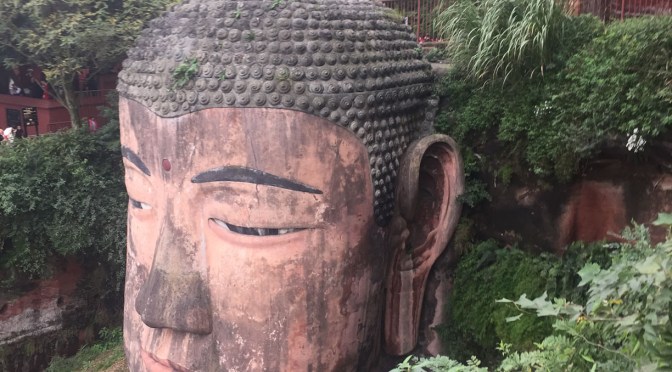 Leshan au confluent des trois rivières