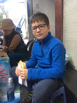 Hanoï - petit déj au Banh Mi