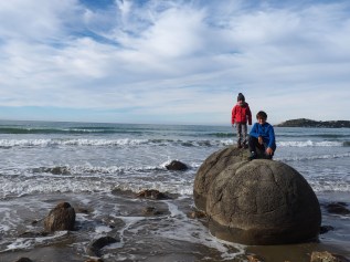 Nouvelle-Zélande Moeaki Boulders