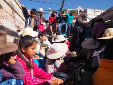 Bolivie : Cratère de Maragua - région de Sucre