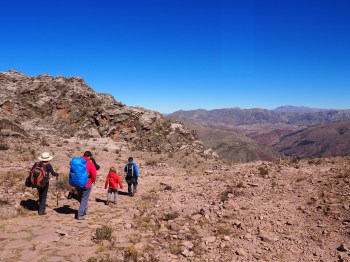 Bolivie : Cratère de Maragua - région de Sucre
