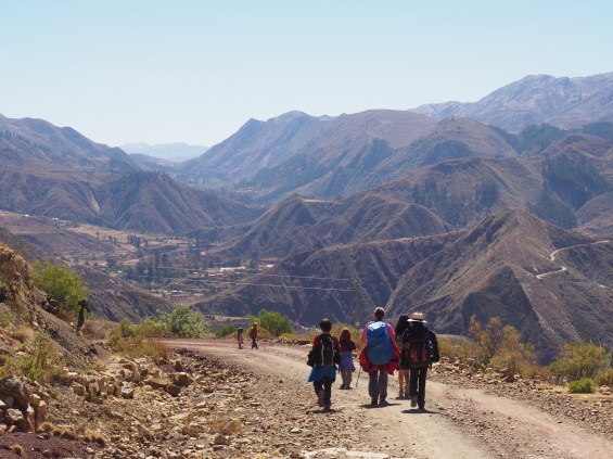Bolivie : Cratère de Maragua - région de Sucre